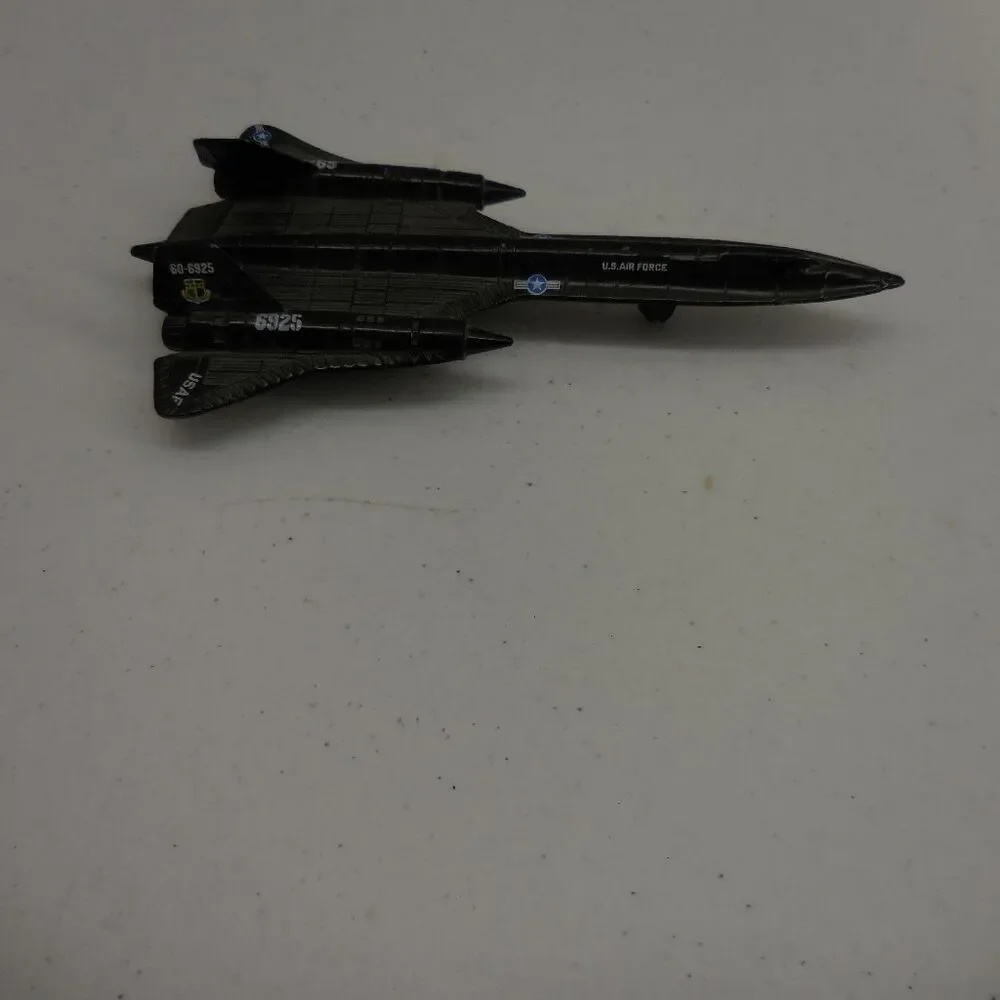 USAF Lockheed SR-71 Blackbird 1/200 Diecast Model Broken‎ Off Stand